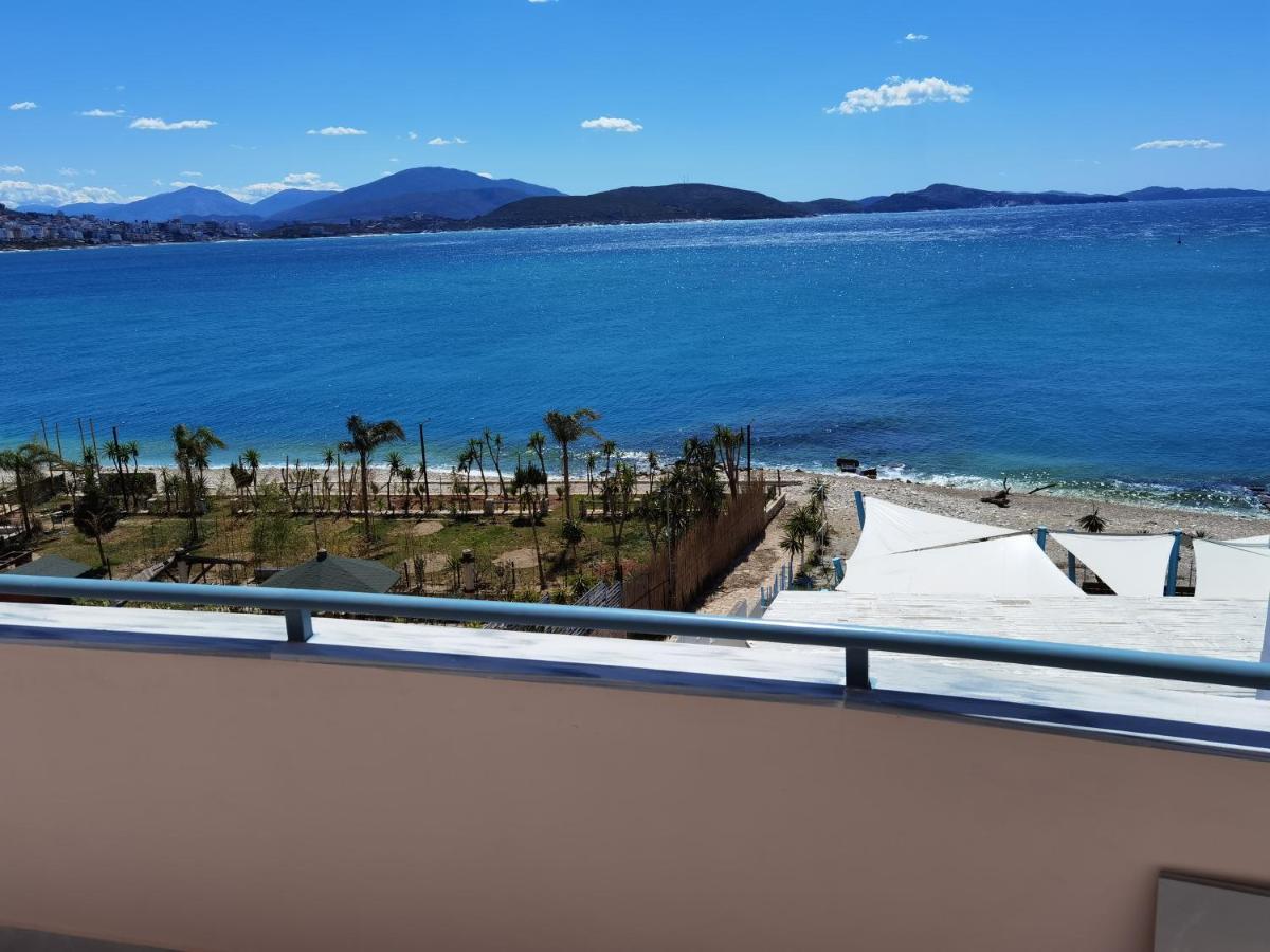 Aria Seaview Apartments Sarande Bagian luar foto