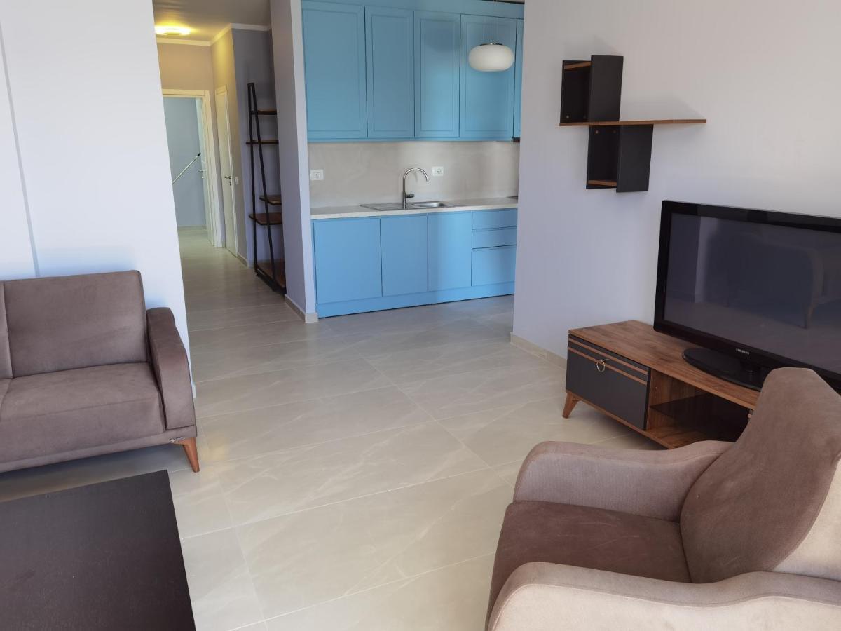 Aria Seaview Apartments Sarande Bagian luar foto