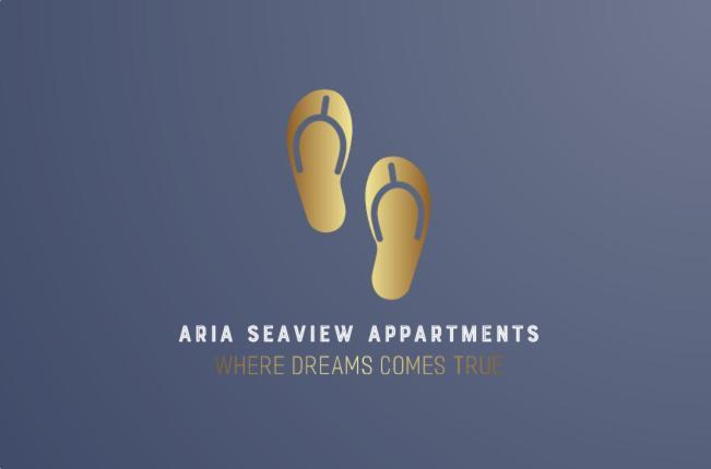 Aria Seaview Apartments Sarande Bagian luar foto